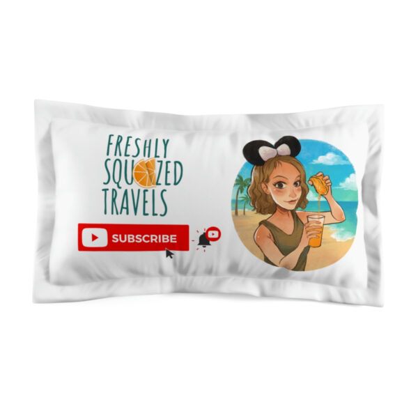 Freshly Squeezed Travels Microfiber "Subscribe Pillow"